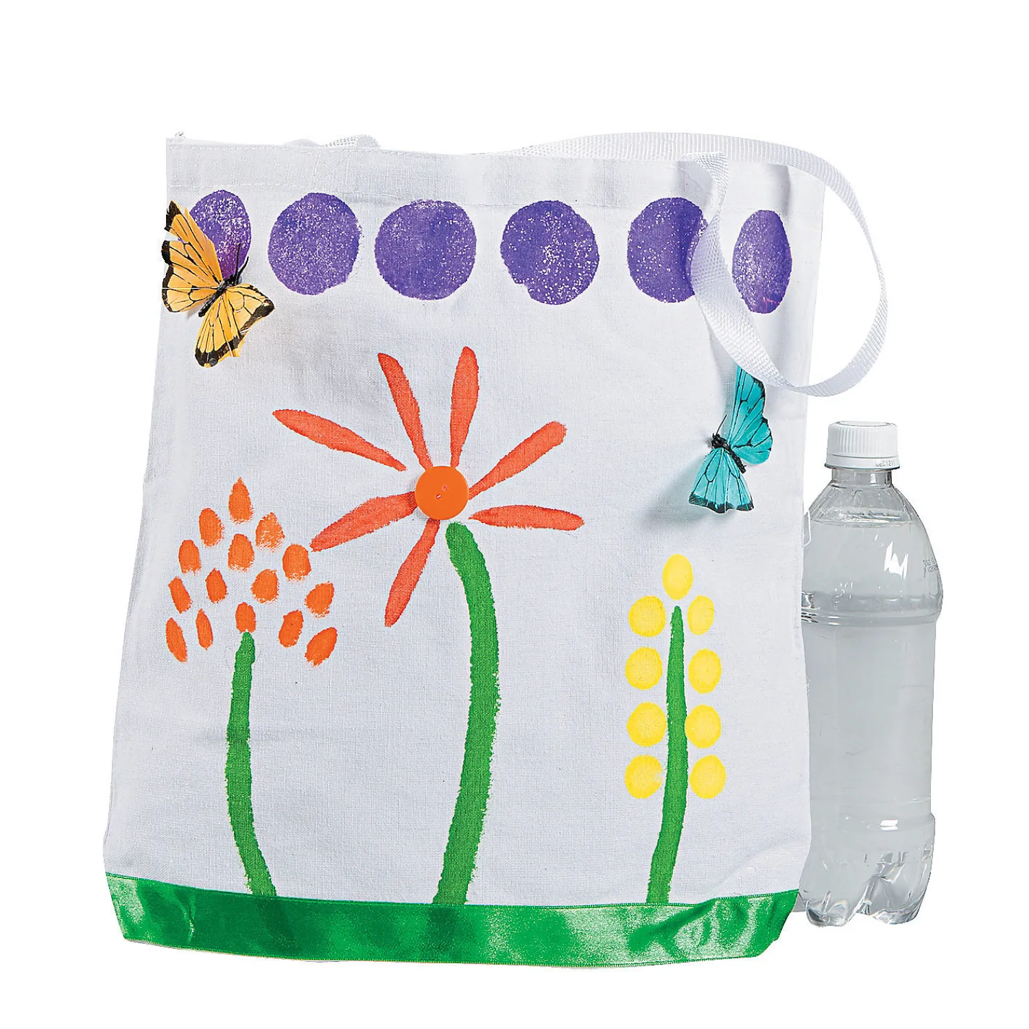 x___bulk__pc_diy_large_w_1.webp 12" X 13 1/4" Bulk 48 Pc. Diy Large White Canvas Tote Bags<Oriental Trading Best Sale