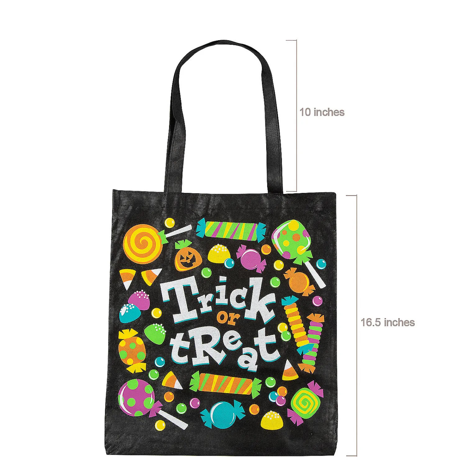 x___large_trickortreat_t_1-1.webp 15" X 16 1/2" Large Trick-Or-Treat Tote Bags - 12 Pc.<Oriental Trading New