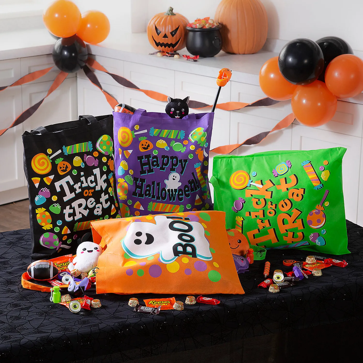 x___large_trickortreat_t_3-1.webp 15" X 16 1/2" Large Trick-Or-Treat Tote Bags - 12 Pc.<Oriental Trading New