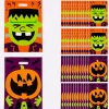 12 1/2" X 17" Bulk 50 Pc. Halloween Character Plastic Trick-Or-Treat Goody Bags<Oriental Trading Cheap