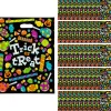 12 1/2" X 17" Bulk 50 Pc. Large Sweet Halloween Trick-Or-Treat Plastic Goody Bags<Oriental Trading Clearance