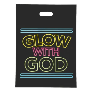 12 1/2" X 17" Bulk 50 Pc. Neon Religious Trick-Or-Treat Plastic Goody Bags<Oriental Trading Cheap