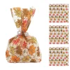 5 1/2" X 11" Fall Leaf Cellophane Bags - 12 Pc.<Oriental Trading Shop