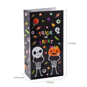 5" X 10" Halloween Boo Crew Paper Treat Bags - 12 Pc.<Oriental Trading Cheap