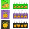 15" X 15" Large Nonwoven Glow-In-The-Dark Christian Pumpkin Tote Bags - 12 Pc.<Oriental Trading Store