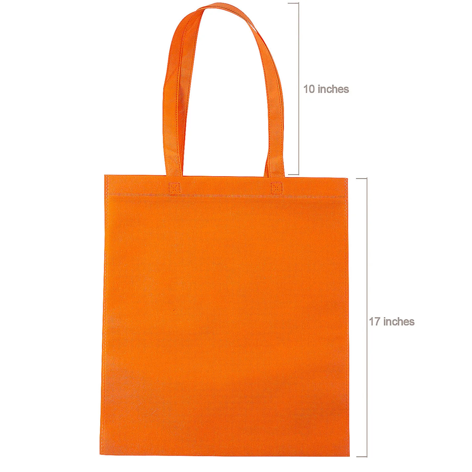x__large_nonwoven_tote_b_1.webp 15" X 17" Large Nonwoven Tote Bags - 12 Pc.<Oriental Trading New