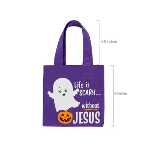 6" X 6" Religious Halloween Mini Nonwoven Tote Bags – 12 Pc.<Oriental Trading Cheap