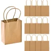 4 1/2" X 2" X 5 3/4" Small Brown Kraft Paper Gift Bags - 12 Pc.<Oriental Trading Online
