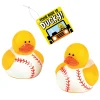 Oriental Trading Rubber Duckies*Your Ride Is Ducky Mini Baseball Kit For 24