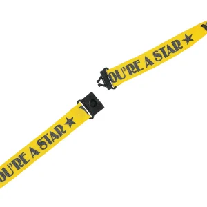 Oriental Trading Necklaces*You'Re A Star Breakaway Lanyards - 12 Pc.