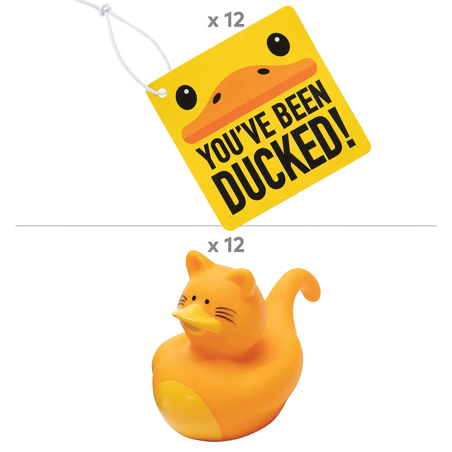 youve_been_ducked_cat_kit_1.webp Oriental Trading Rubber Duckies*You'Ve Been Ducked Cat Kit For 12