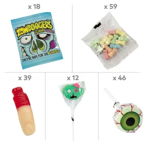 Zombie Candy Favor Kit - 174 Pc.<Oriental Trading Shop