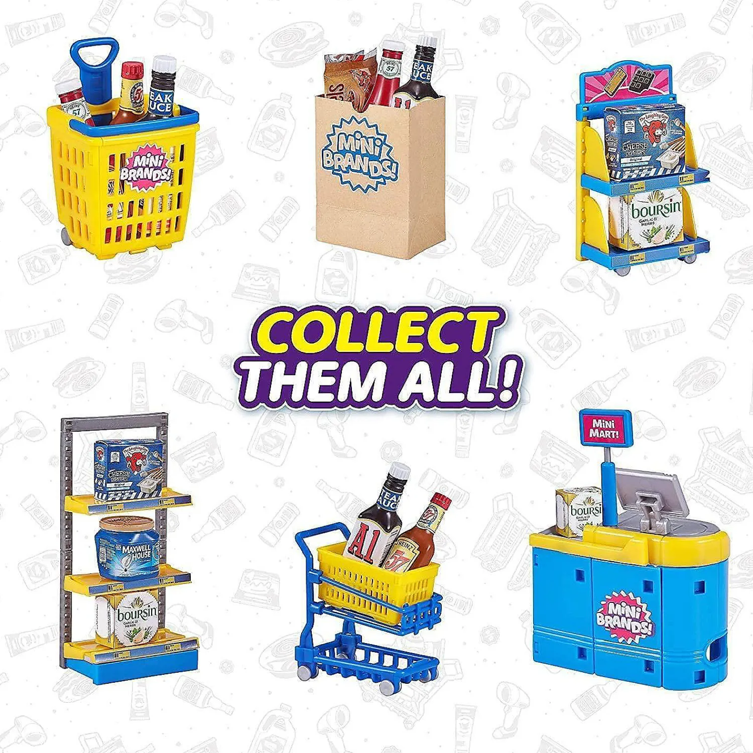 zuru__surprise_series__mi_2.webp Oriental Trading Character Toys*Zuru 5 Surprise Series 2 Mini Shopping Brands 3Pk Gold Capsule Miniature Toy